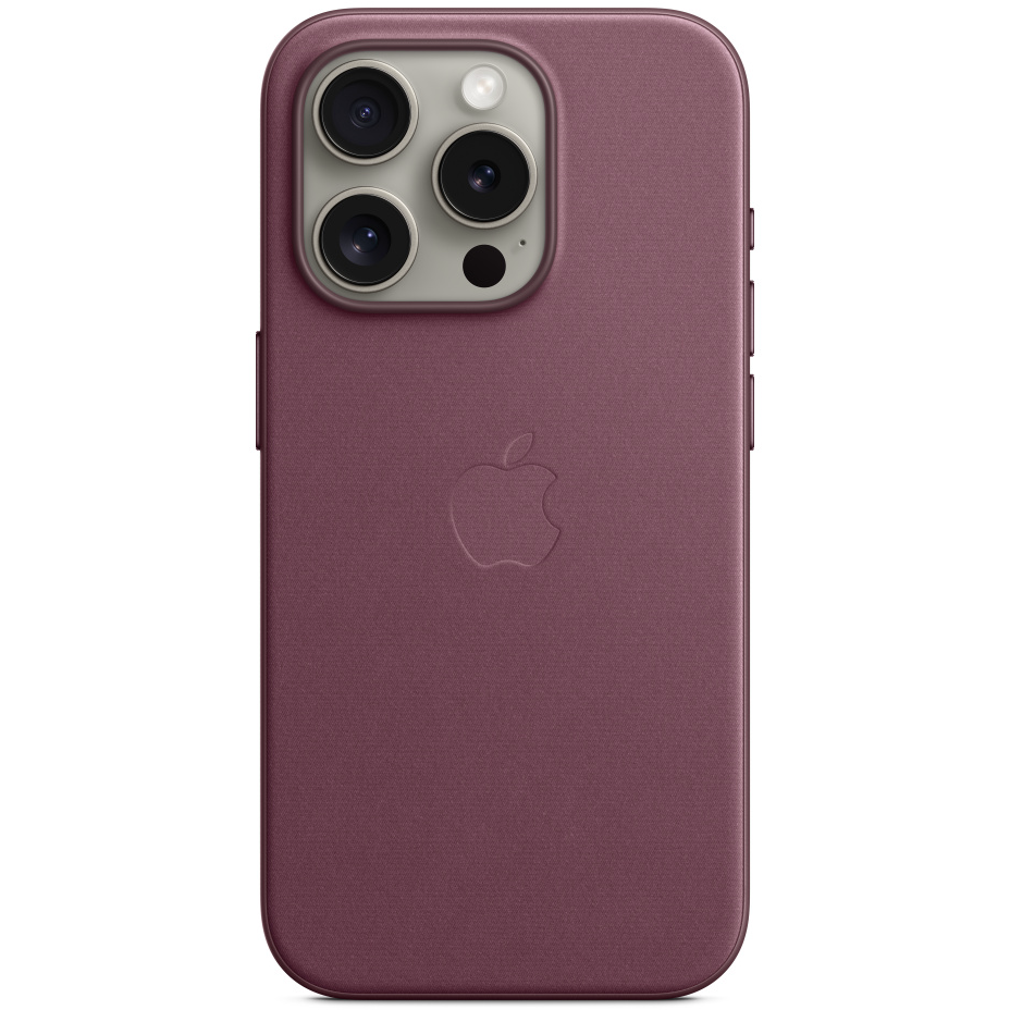 5712764042954 Apple iPhone 15 Pro FineWoven Case with MagSafe - Mulberry - Telefon & GPS,Tilbehør mobiltelefoner,Tilbehør til iPhone 16800022020 MT4L3ZM/A