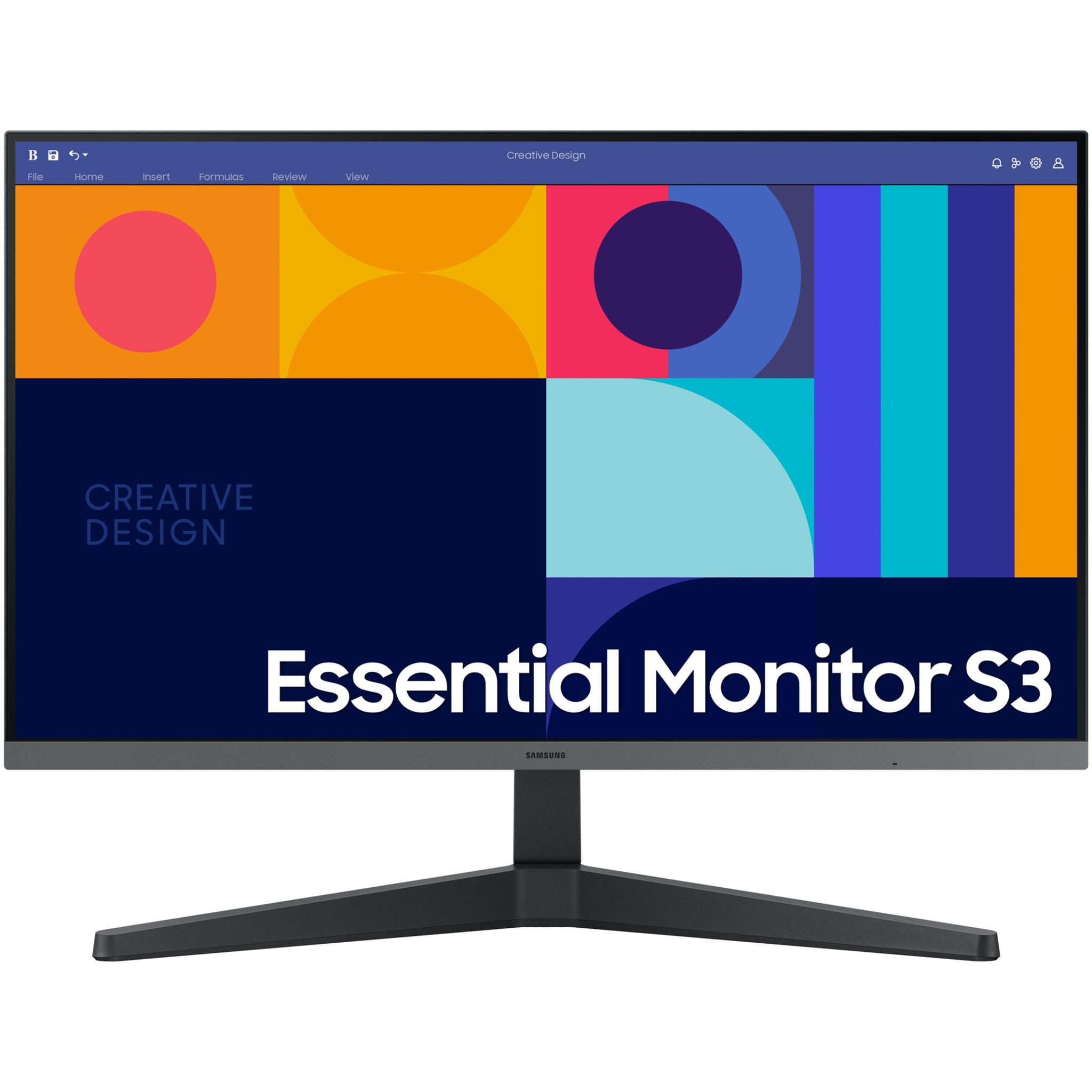 Samsung 27'' Skærm C27C322 - 1920x1080 IPS - 100hz - 4ms - 1
