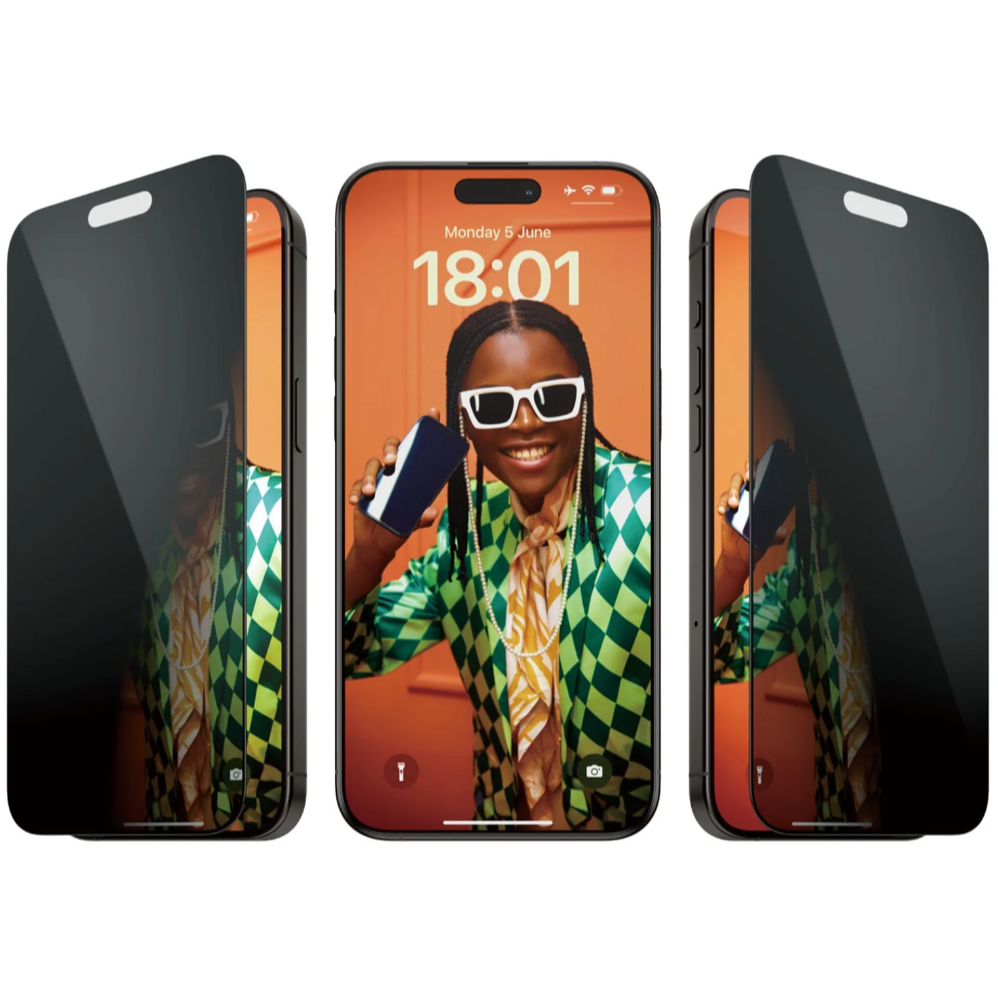 PanzerGlass Privacy Screen Protector iPhone 15 Pro Max , Ult