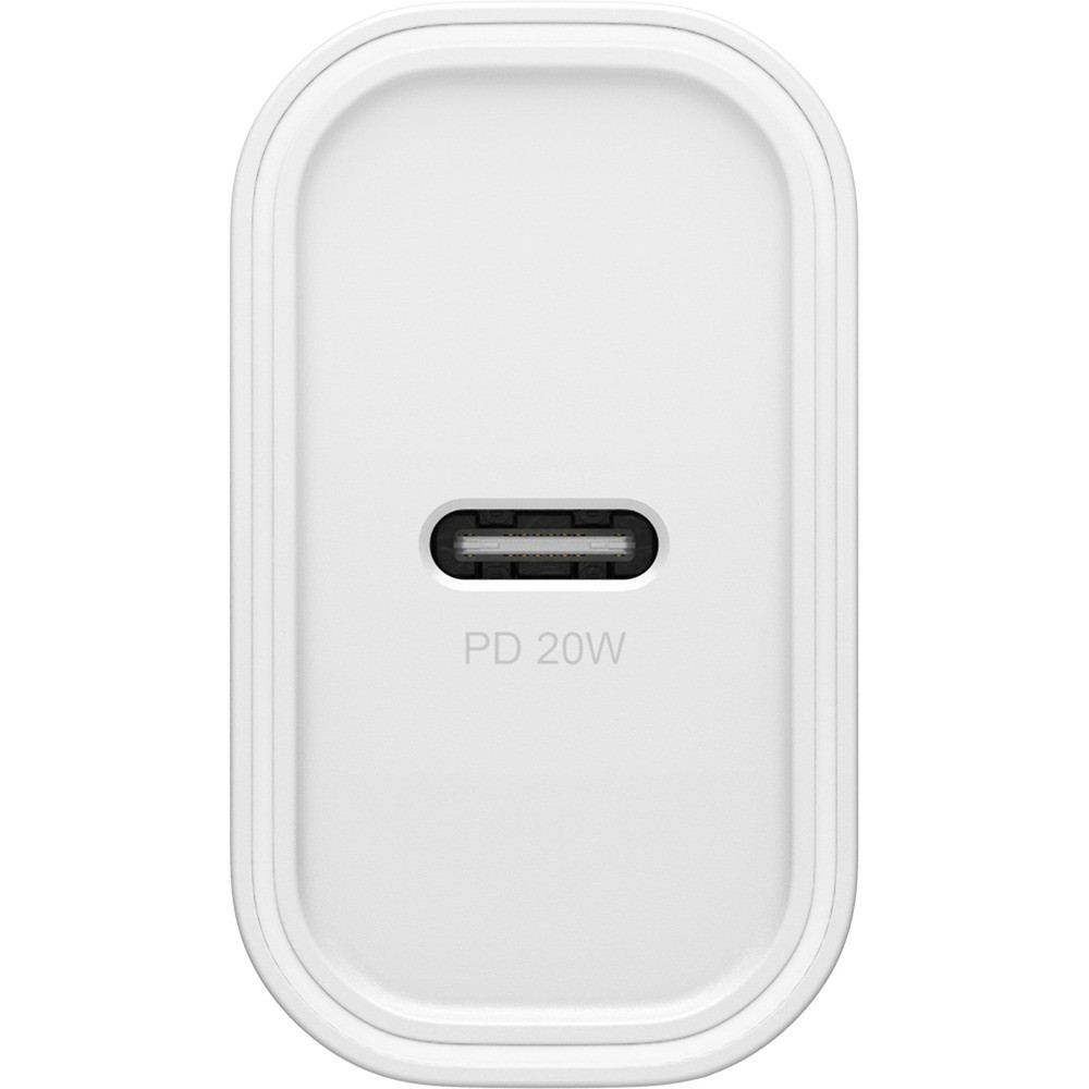 5712764043517 OtterBox USB-C 20W Wall Charger - Fast Charge - White Telefon & GPS,Tilbehør mobiltelefoner,Adapter til mobiltelefoner 16800022660 78-81340