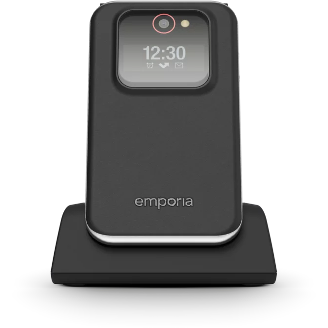 5712764043593 Emporia JOY LTE 4G, sort - Mobiltelefon Telefon & GPS,Mobiltelefoner,Mobiltelefoner 16800022740 V228-LTE_003