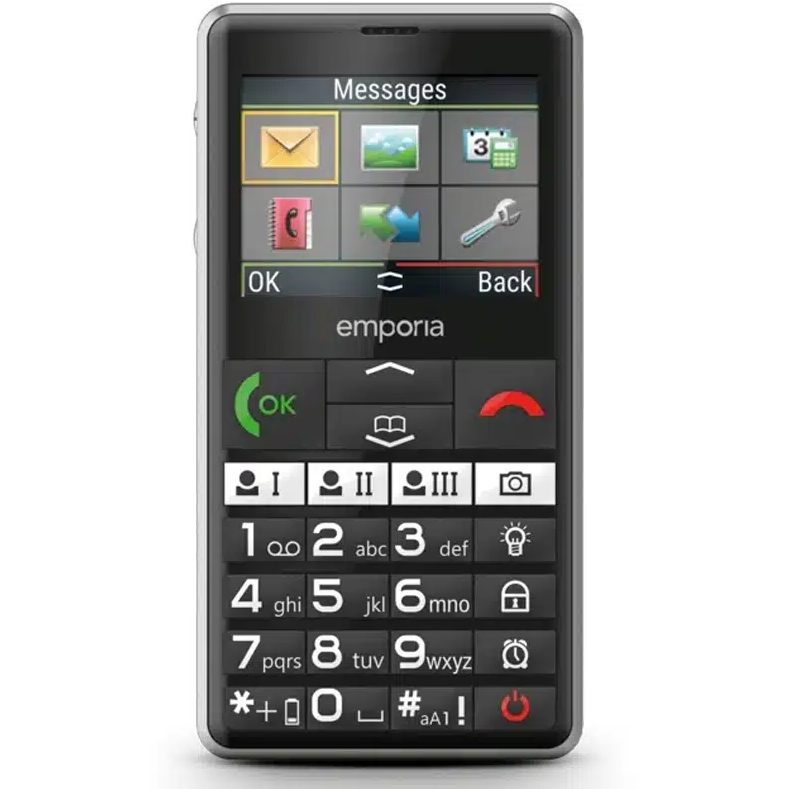 5712764043609 Emporia PURE LTE 4G, sort - Mobiltelefon Telefon & GPS,Mobiltelefoner,Mobiltelefoner 16800022760 V76-LTE_003