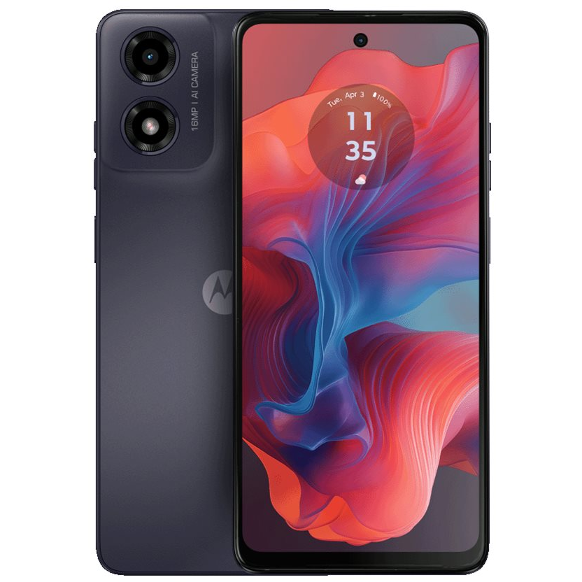 Motorola Moto G04 64GB/4GB - Concord Black - Mobiltelefon