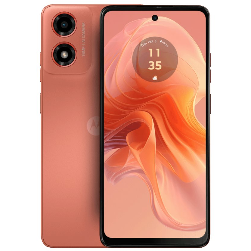 Motorola Moto G04 64GB/4GB - Sunrise Orange - Mobiltelefon