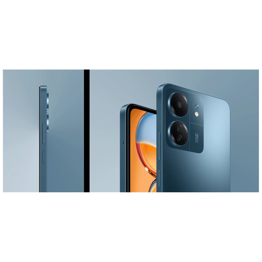 Xiaomi Redmi 13C 128GB/4GB - Navy Blue - Mobiltelefon