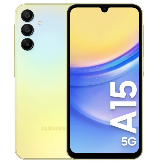5712764044255 Samsung Galaxy A15 5G 128GB/4GB - Yellow - Mobiltelefon Telefon & GPS,Mobiltelefoner,Mobiltelefoner 16800023250 SM-A156BZYDEU