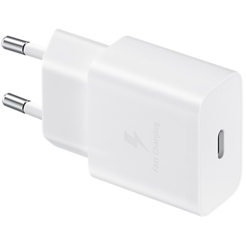 5712764044521 Samsung 15W Power Adapter USB-C - white - EP-T1510NWEGEU Telefon & GPS,Tilbehør mobiltelefoner,Adapter til mobiltelefoner 16800023630 EP-T1510NWEGEU