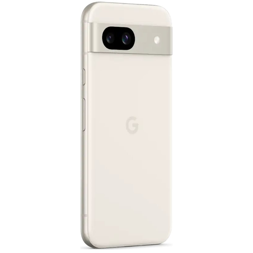 Google Pixel 8a 5G 128GB/8GB - Porcelain - Mobiltelefon