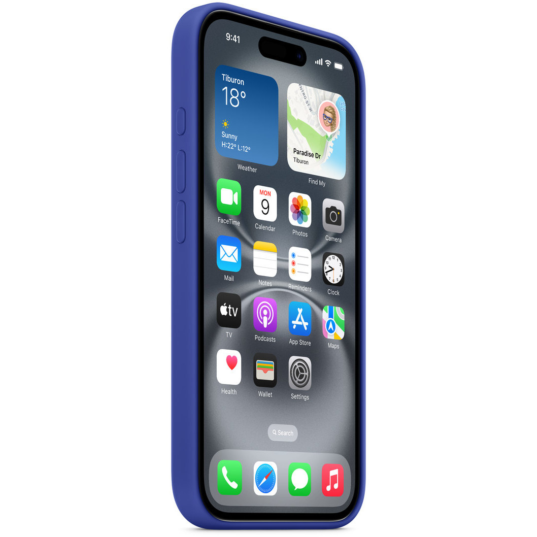 5712764047188 iPhone 16 Silicone Case with MagSafe - Ultramarine - MYY63ZM Telefon & GPS,Tilbehør mobiltelefoner,Tilbehør til iPhone 16800025790 MYY63ZM/A