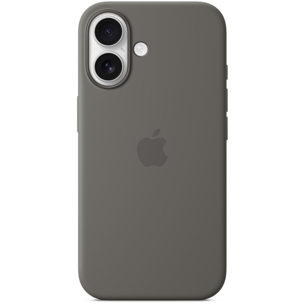 5712764047195 iPhone 16 Silicone Case with MagSafe - Stone Gray - MYY33ZM/ Telefon & GPS,Tilbehør mobiltelefoner,Tilbehør til iPhone 16800025800 MYY33ZM/A