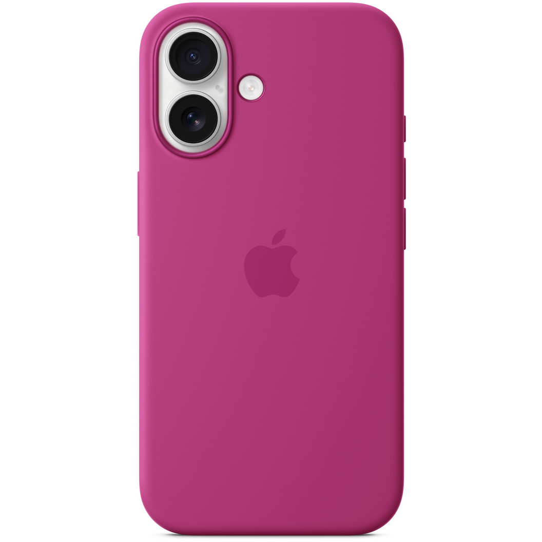 5712764047232 iPhone 16 Silicone Case with MagSafe - Fuchsia - MYY53ZM/A Telefon & GPS,Tilbehør mobiltelefoner,Tilbehør til iPhone 16800025840 MYY53ZM/A