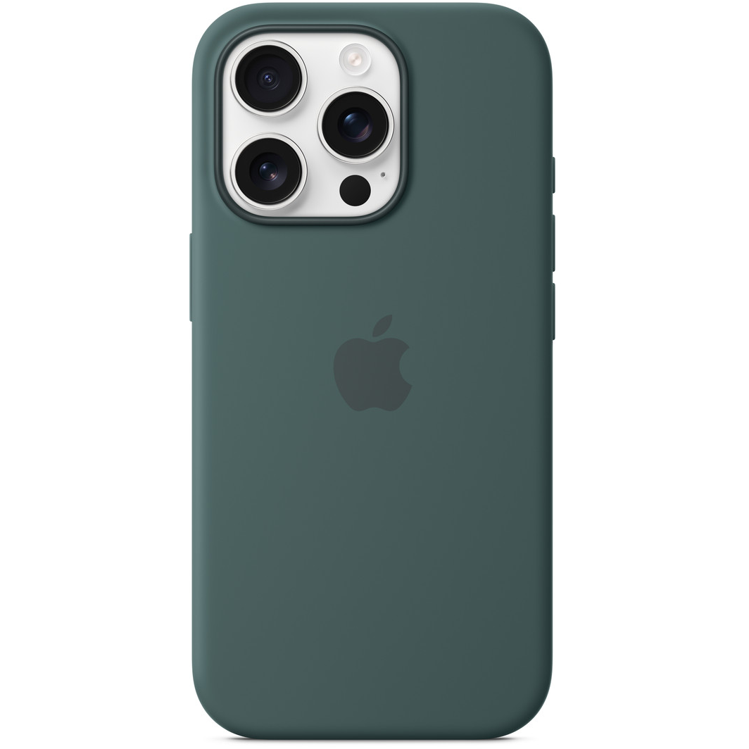 5712764047287 iPhone 16 Pro Silicone Case with MagSafe - Lake Green - MYYR Telefon & GPS,Tilbehør mobiltelefoner,Tilbehør til iPhone 16800025890 MYYR3ZM/A