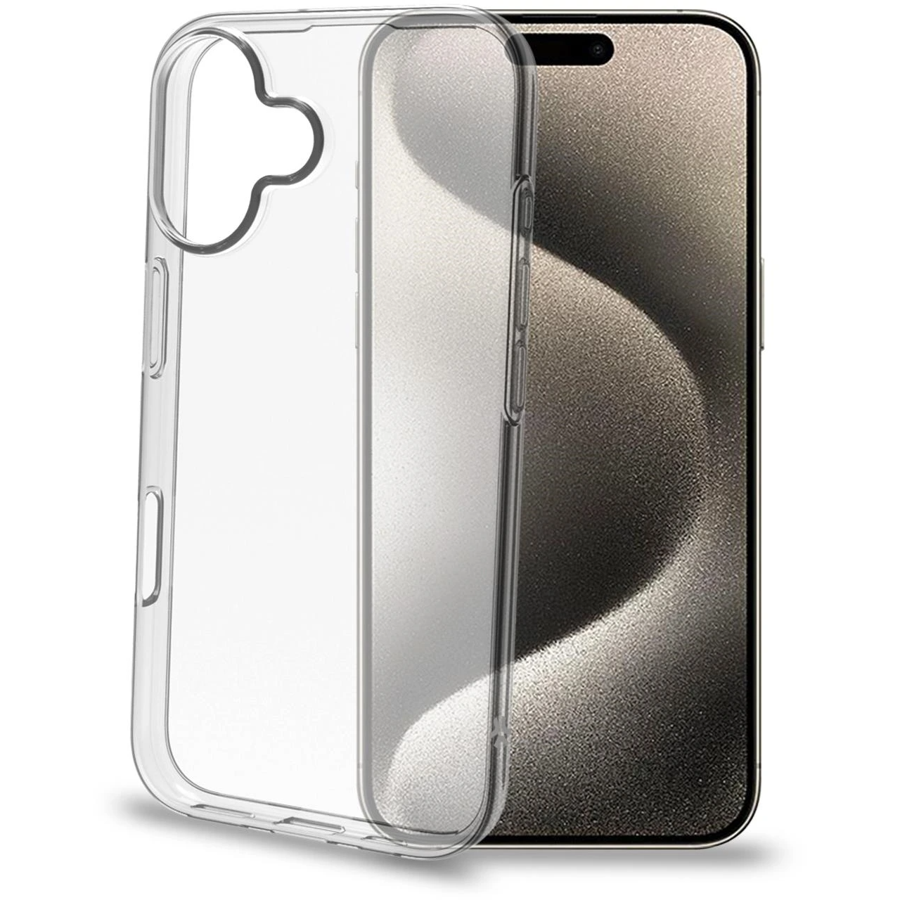5712764047423 Celly Gelskin iPhone 16 - Cover Telefon & GPS,Tilbehør mobiltelefoner,Tilbehør til iPhone 16800026030 GELSKIN1078
