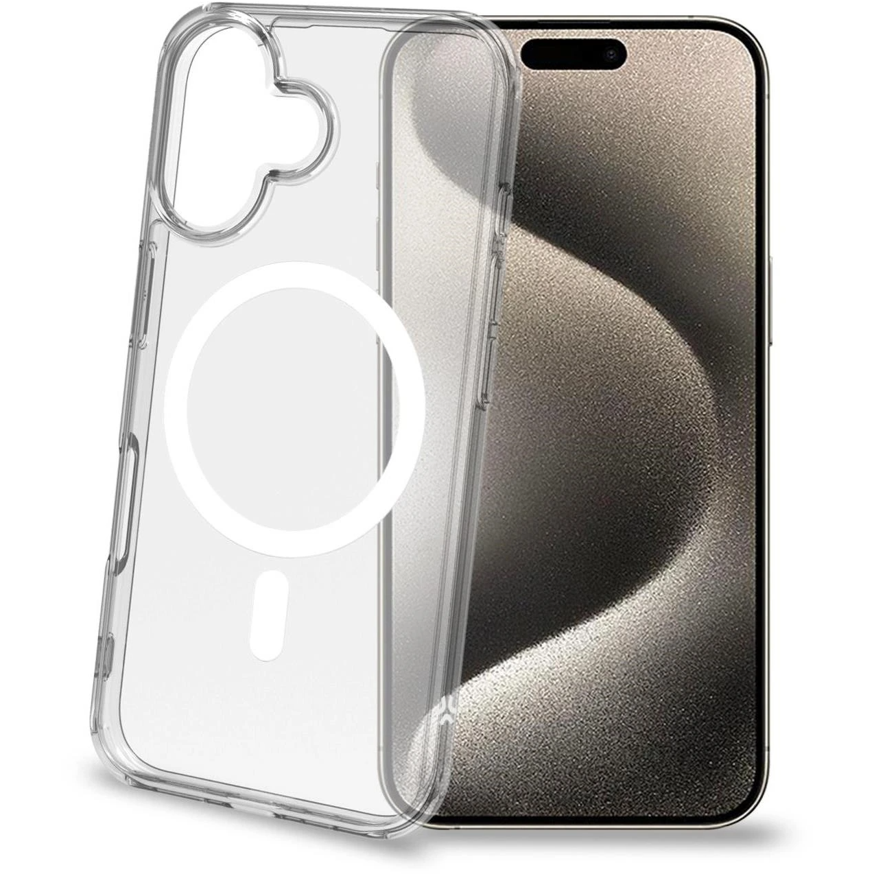 5712764047430 Celly Gelskinmag iPhone 16 - Cover Telefon & GPS,Tilbehør mobiltelefoner,Tilbehør til iPhone 16800026040 GELSKINMAG1078W