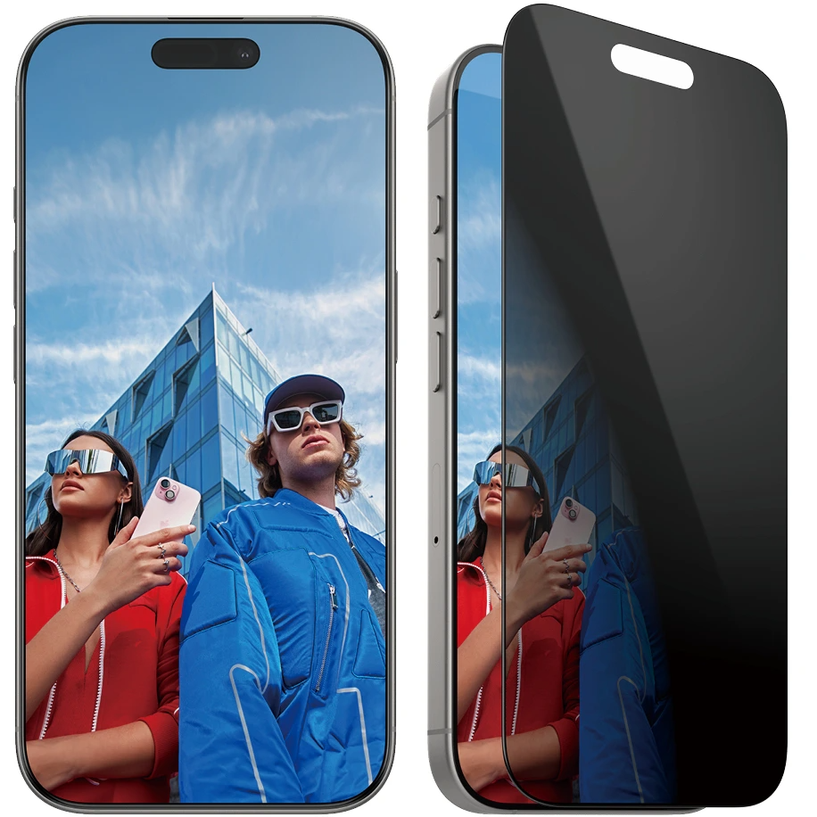 5712764047614 PanzerGlass Privacy Screen Protector iPhone 16 Pro - Ultra- Telefon & GPS,Tilbehør mobiltelefoner,Tilbehør til iPhone 16800026220 P2862