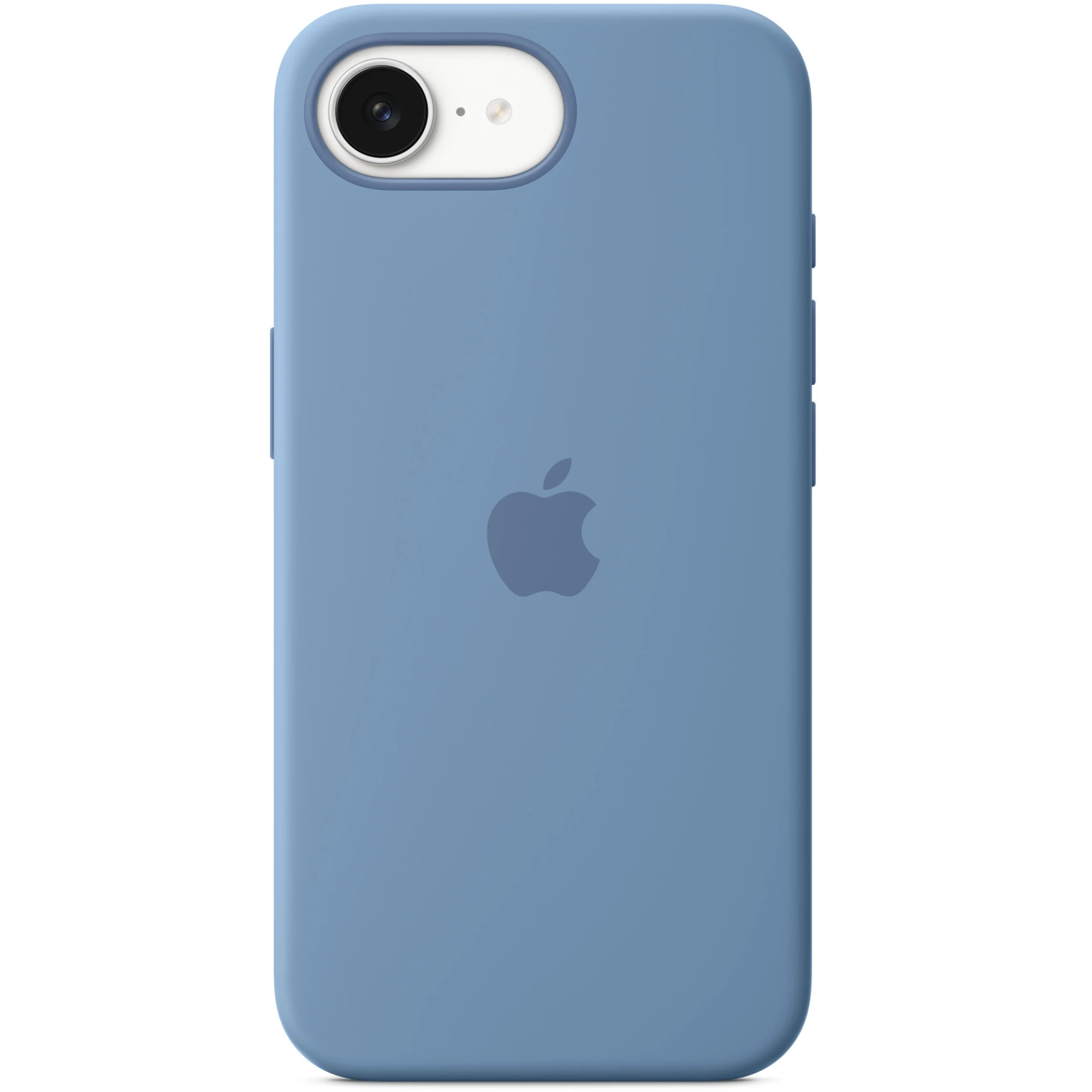 Apple iPhone 16e Silicone Case - Winter Blue - Cover