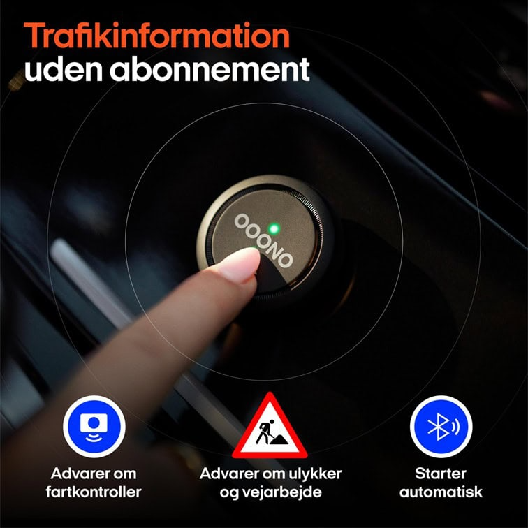 5714149011067 Ooono Co-Driver No1 trafikalarm Telefon & GPS,Navigation,Tilbehør navigation 27200000080 TG-CD1V2