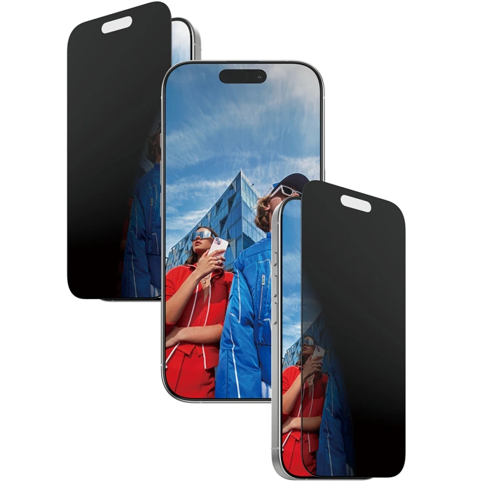 5715685025785 PanzerGlass Privacy Screen Protector iPhone 17 / iPhone 16 P Telefon & GPS,Tilbehør mobiltelefoner,Tilbehør til iPhone 16800030560 PG93414