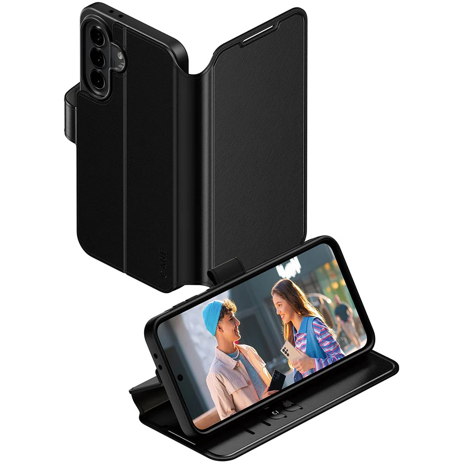 5715685034244 CARE by PanzerGlass wallet case w. kickstand for Samsung Gal Telefon & GPS,Tilbehør mobiltelefoner,Tasker til mobiltelefoner 16800032180 CR56909