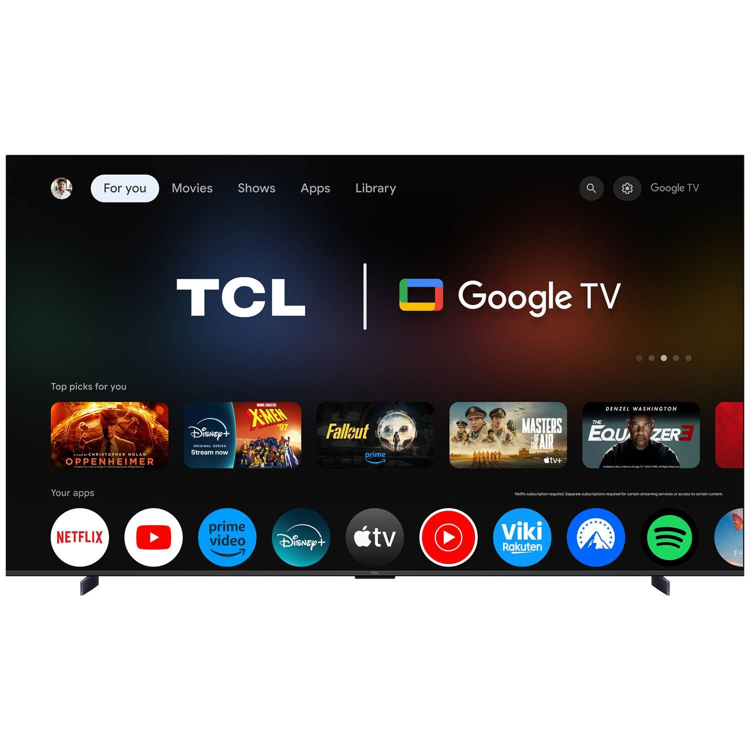 5901292525859 TCL 98P8K - QLED 4K Google TV TV & HIFI,TV,TV 2190012447 98P8K