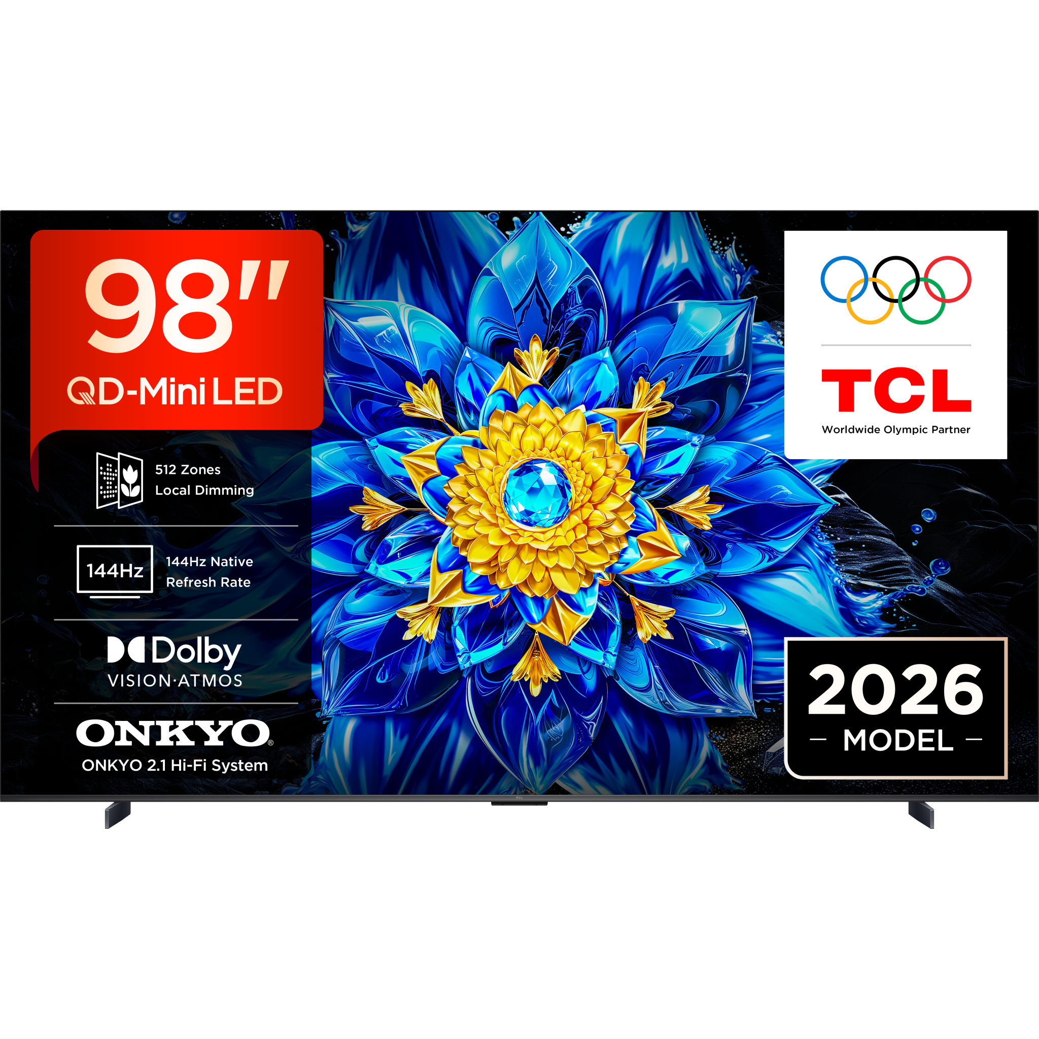 TCL 98P8L QLED Google TV