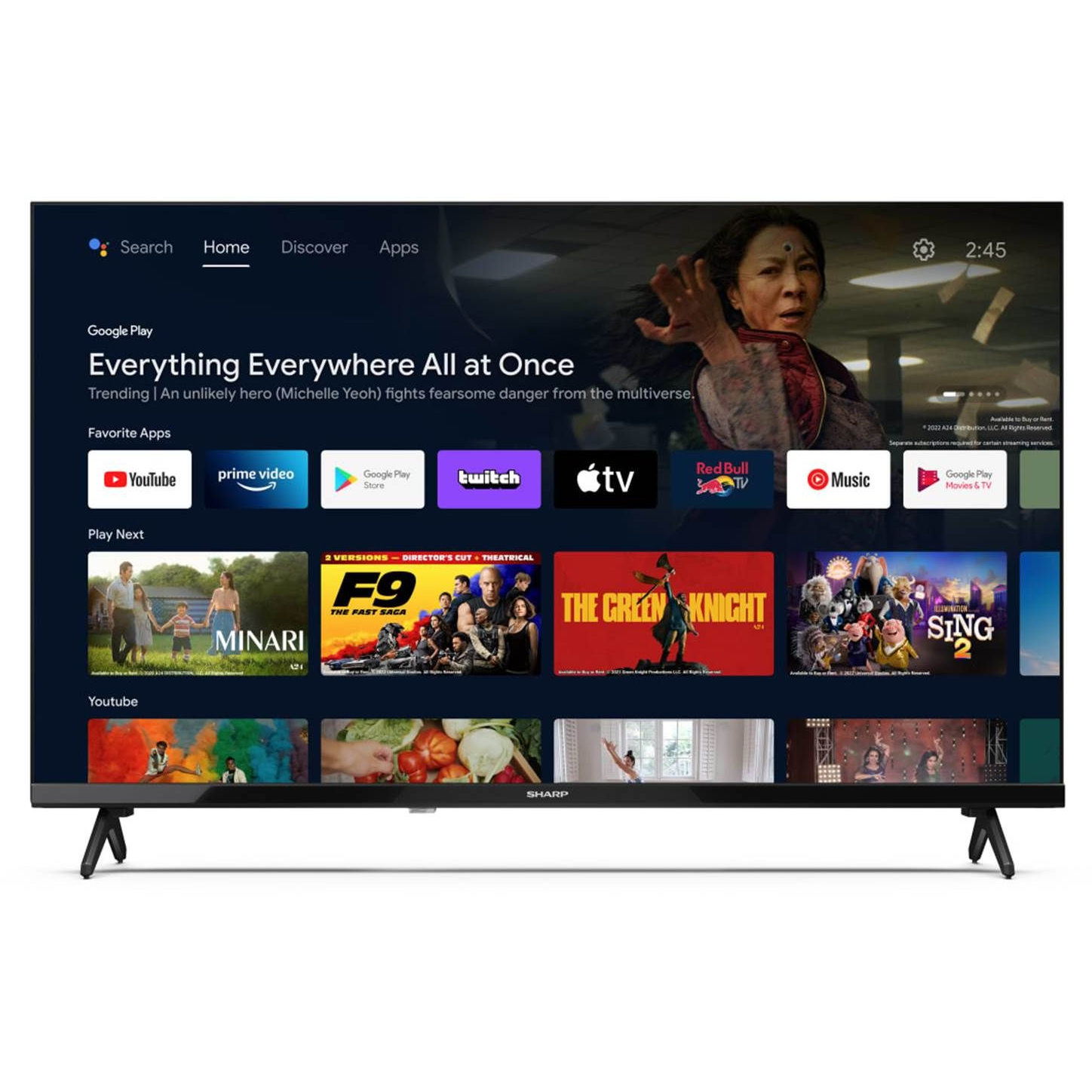 5903802469899 SHARP 32FH2EA - LED Android TV TV & HIFI,TV,TV 2190011048 32FH2EA