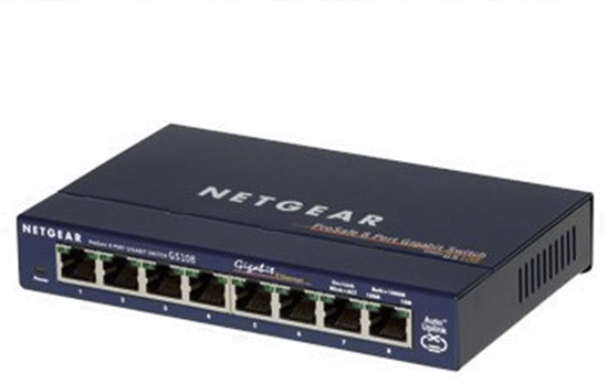 606449025187 Netgear GS108GE 8Port 1000T switch Computer & IT,Netværk,Diverse netværk 20500644083 GS108GE