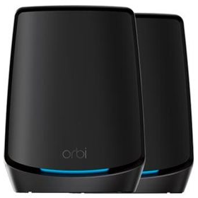 Netgear ORBI 860 Series Tri-Band WiFi 6 Mesh 2-pack Black
