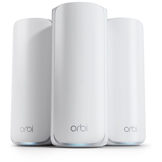 606449171891 Netgear Router ORBI8 TB WIFI7 3-Pack Bundle, white - Routere Computer & IT,Netværk,Routere 2190011951 RBE873-100EUS