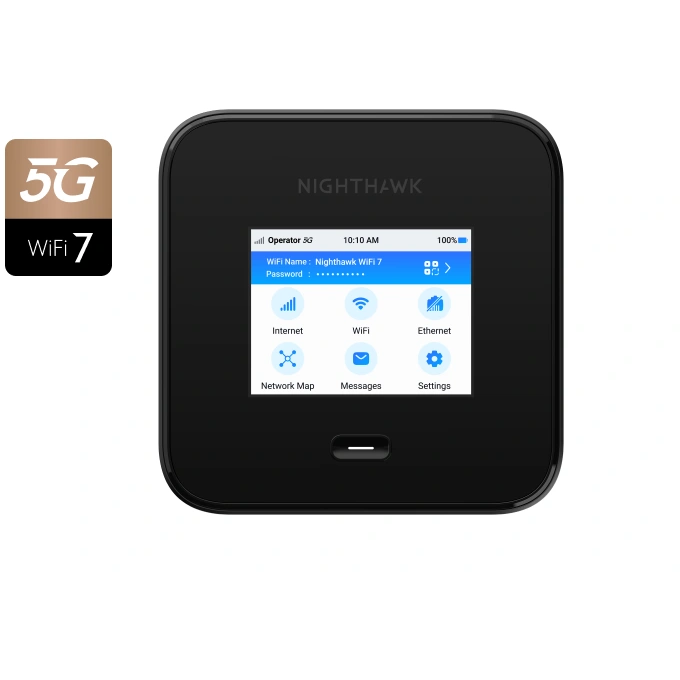 606449174236 Netgear Nighthawk M7 Pro 5G WiFi7 Hotspot - Router Computer & IT,Netværk,Routere 2190013590 MR7450-100EUS