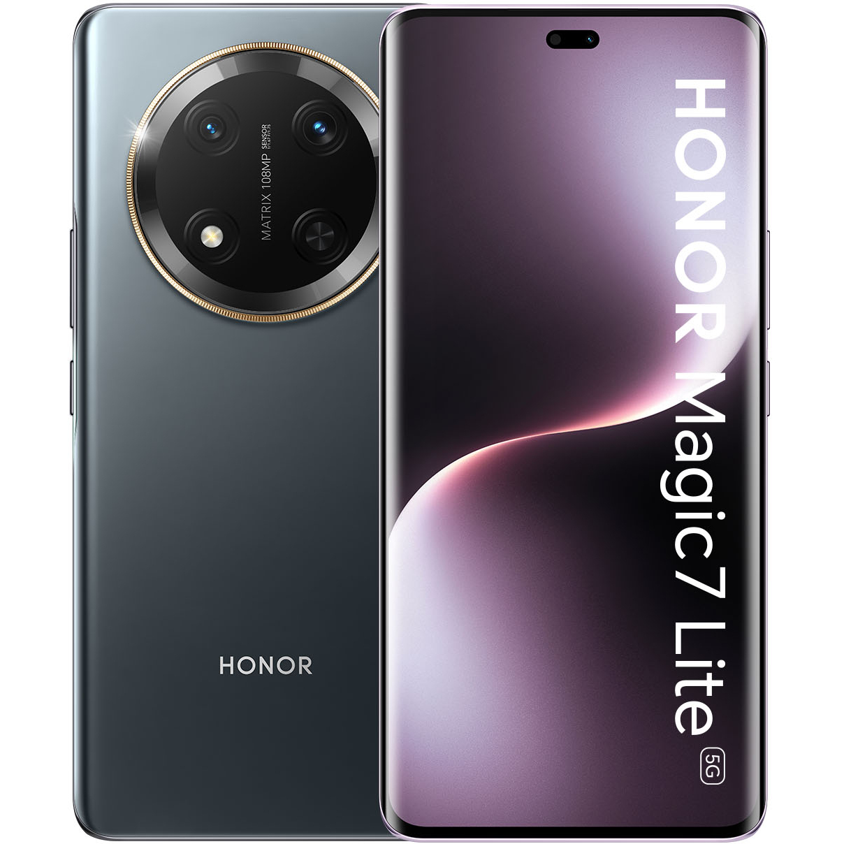 6936520858675 Honor Magic7 Lite 8GB/512GB, Titanium Black - Mobiltelefon Telefon & GPS,Mobiltelefoner,Mobiltelefoner 2190013381 5109BQBE