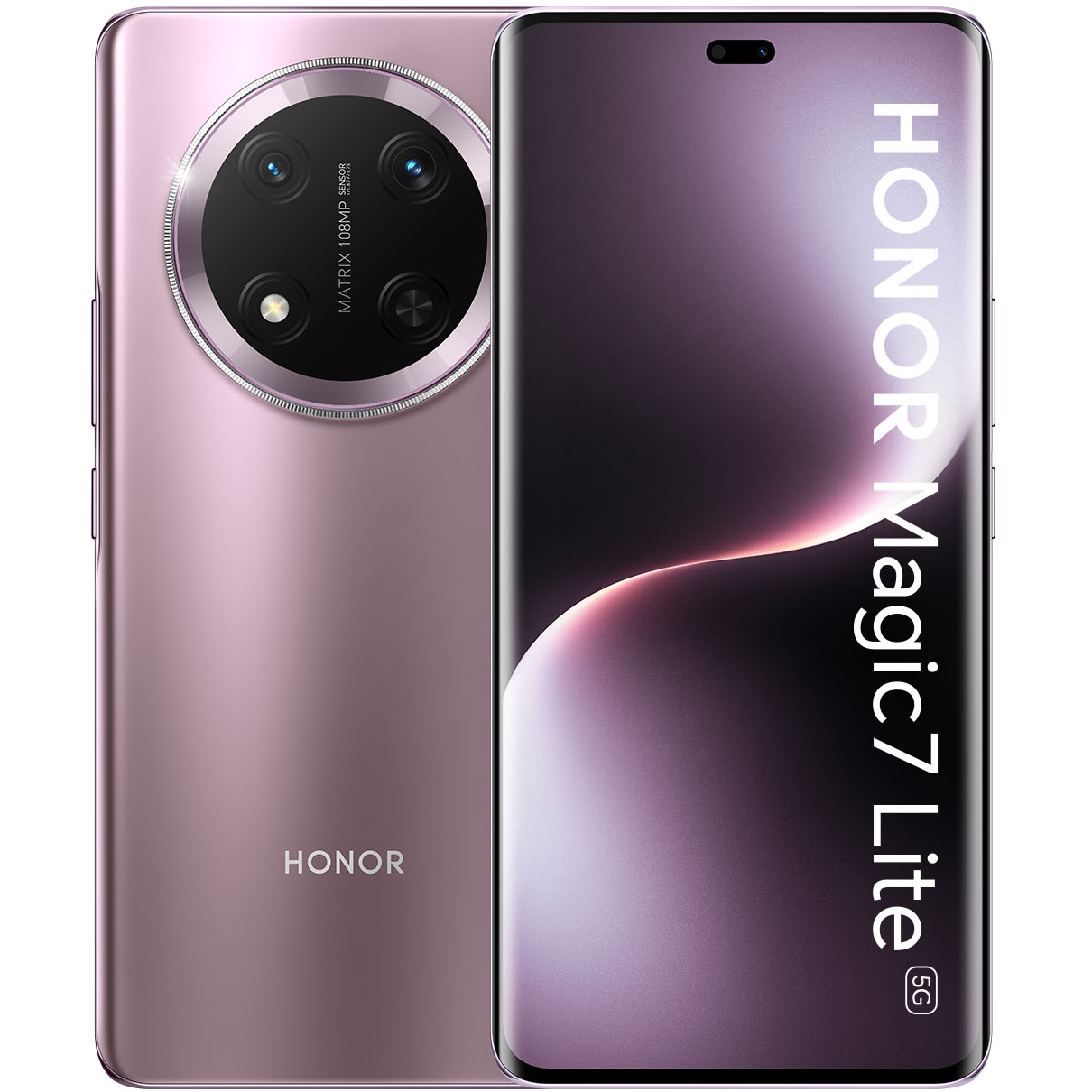 6936520858682 Honor Magic7 Lite 8GB/512GB, Titanium Purple - Mobiltelefon Telefon & GPS,Mobiltelefoner,Mobiltelefoner 2190013382 5109BQBG