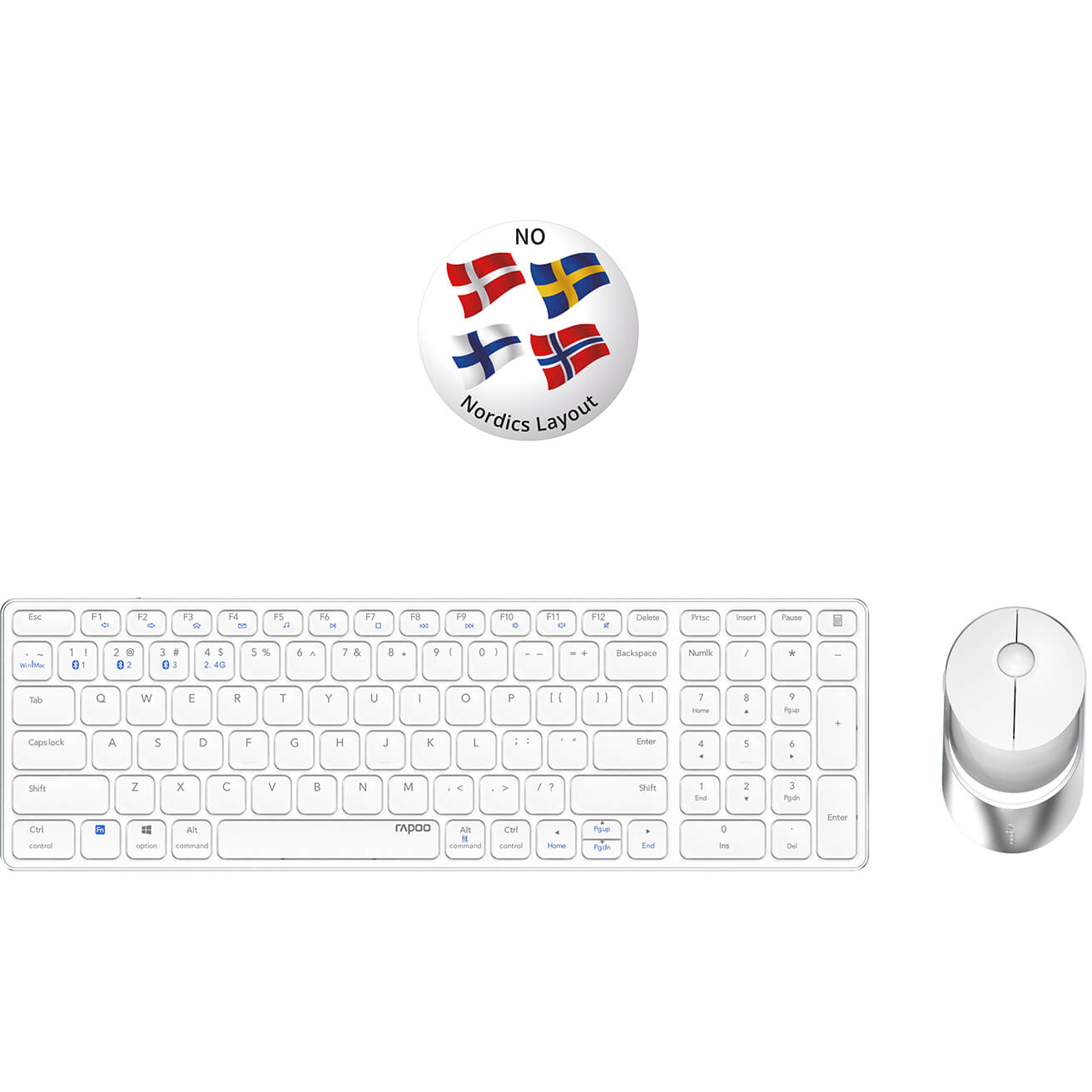 RAPOO Keyboard/Mice Set 9750M
