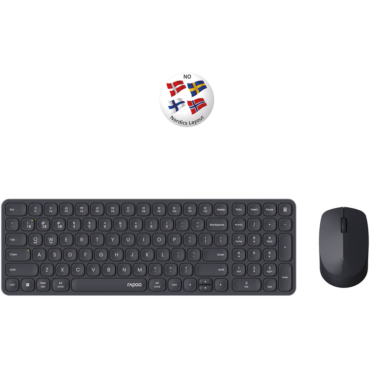 RAPOO Keyboard/Mice Set 9310M
