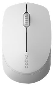 6940056181855 RAPOO M100 Multi-Mode Mus, trådløs, optisk, lysegrå - Trådlø Computer & IT,Mus & tastaturer,Mus 15000001080 922602
