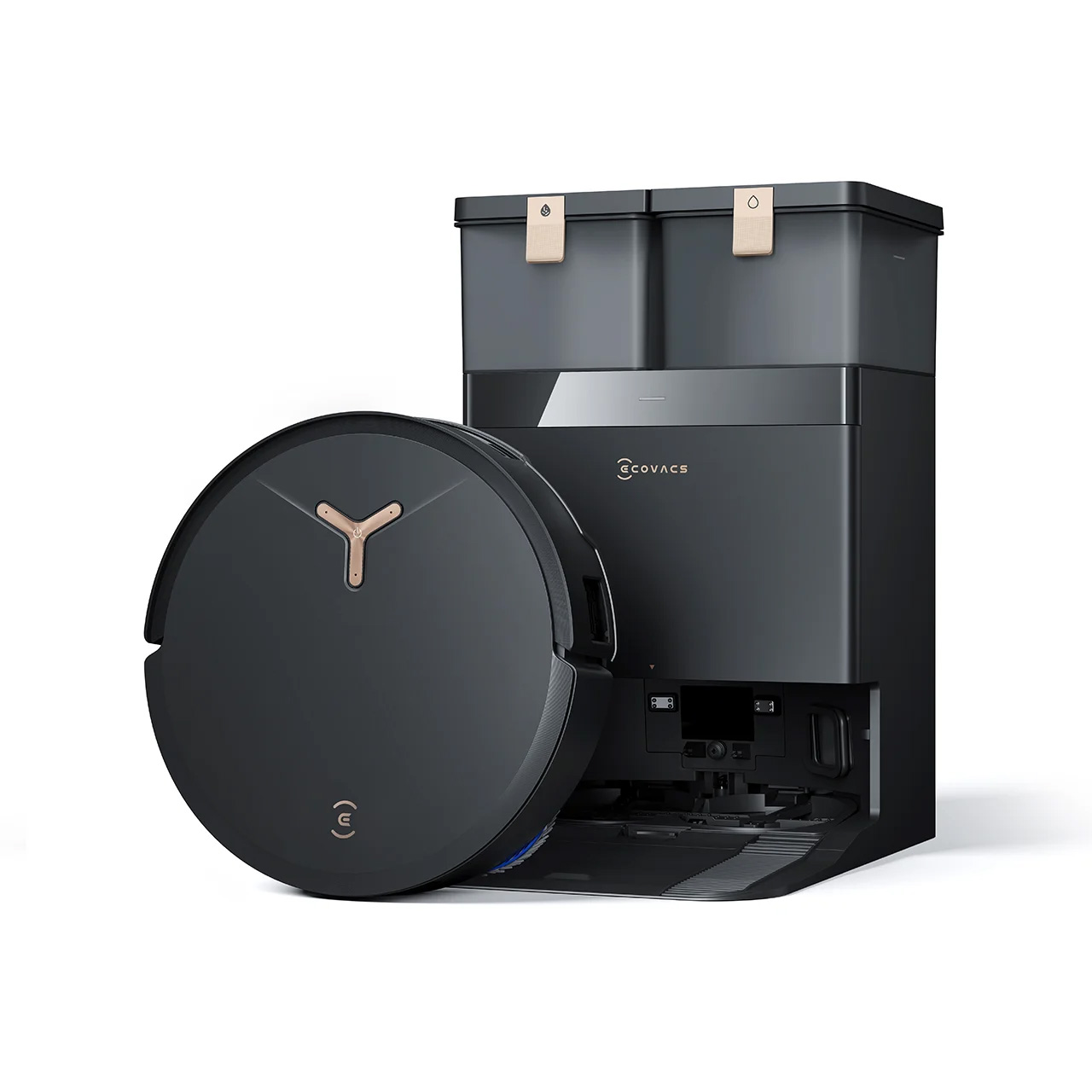 6970135035960 Ecovacs DEEBOT T50 Max Pro Omni - Robotstøvsuger Hus & Have,Støvsugere,Robotstøvsugere 2190012939 DEEBOT T50 MAX PRO OMNI BLACK