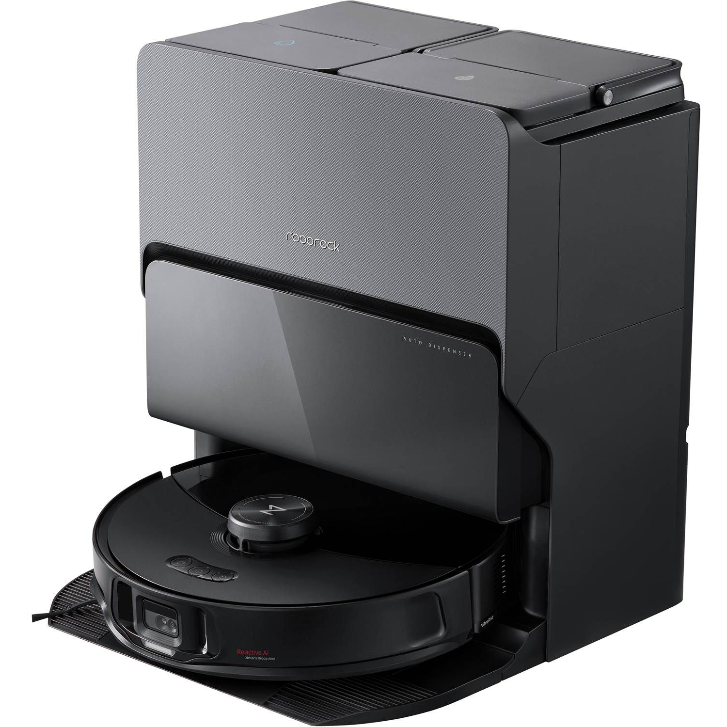 6970995788464 Roborock S8 MaxV Ultra Black - Robotstøvsuger Hus & Have,Støvsugere,Robotstøvsugere 2190010338 S8 MaxV Black