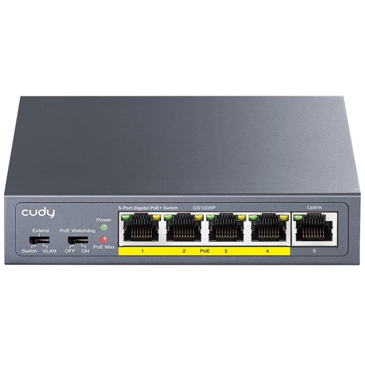 CUDY Switch GS1005P
