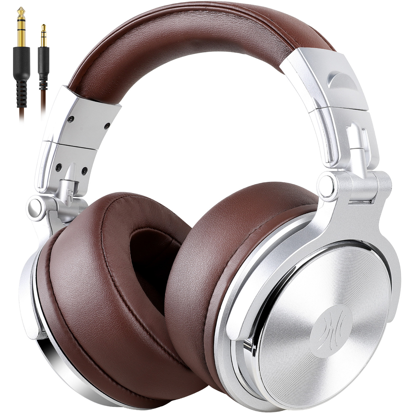 6974028140496 OneOdio Pro-40, Pro Series (wired), silver-brown - Hovedtele TV & HIFI,Hovedtelefoner,On-ear / over-ear hovedtelefoner 21100001550 Pro40