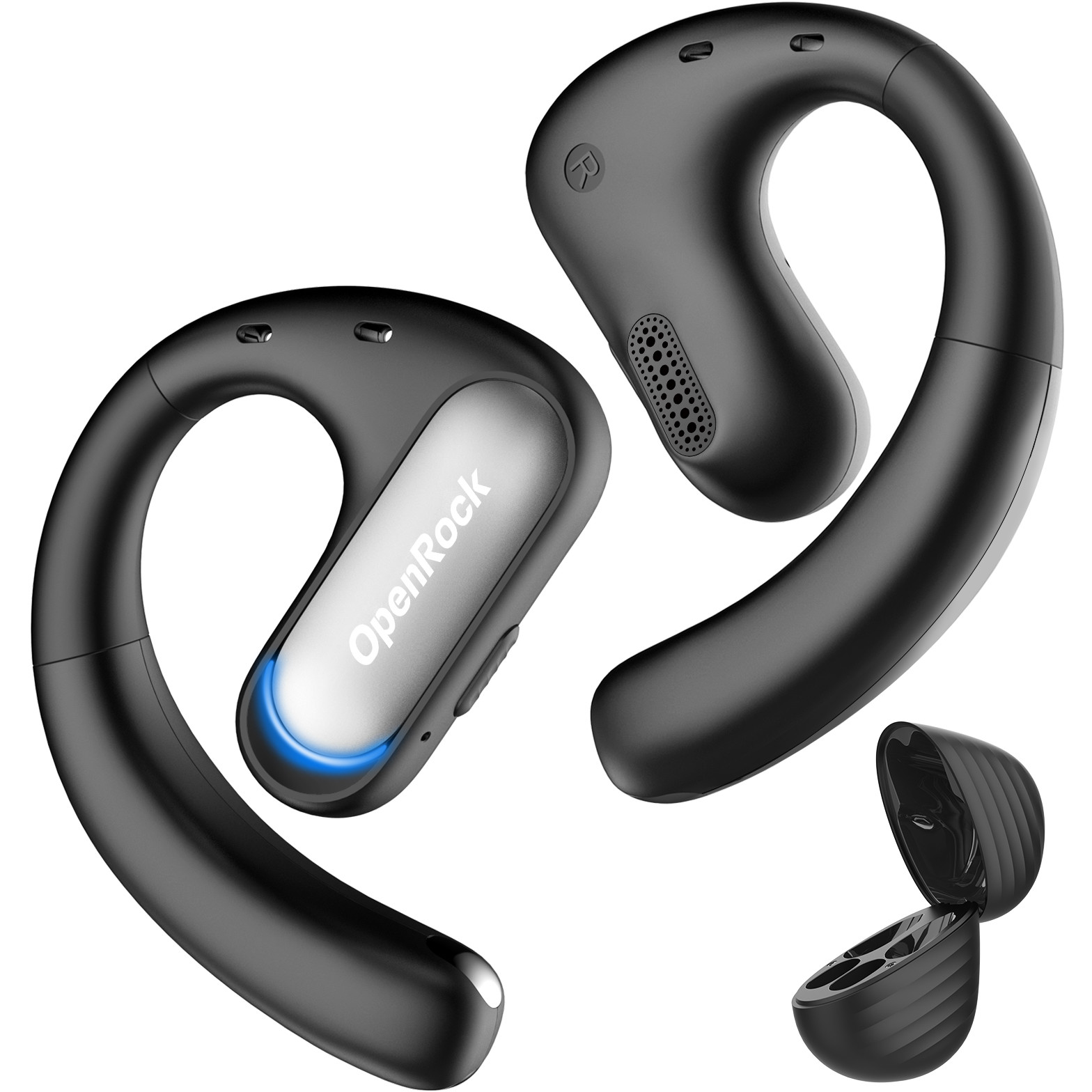 6974028140762 OneOdio OpenRock Pro B, open ear sport headphones bluetooth, TV & HIFI,Hovedtelefoner,In-ear hovedtelefoner 21100001450 OpenRockProB