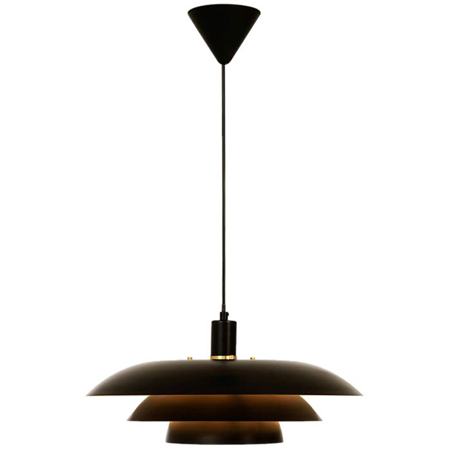 7041661271180 Aneta Epsilon Ø45 sort pendel Lamper,Pendler-/ Hængelamper,Pendler/Hængelamper 2190013360 Epsilon