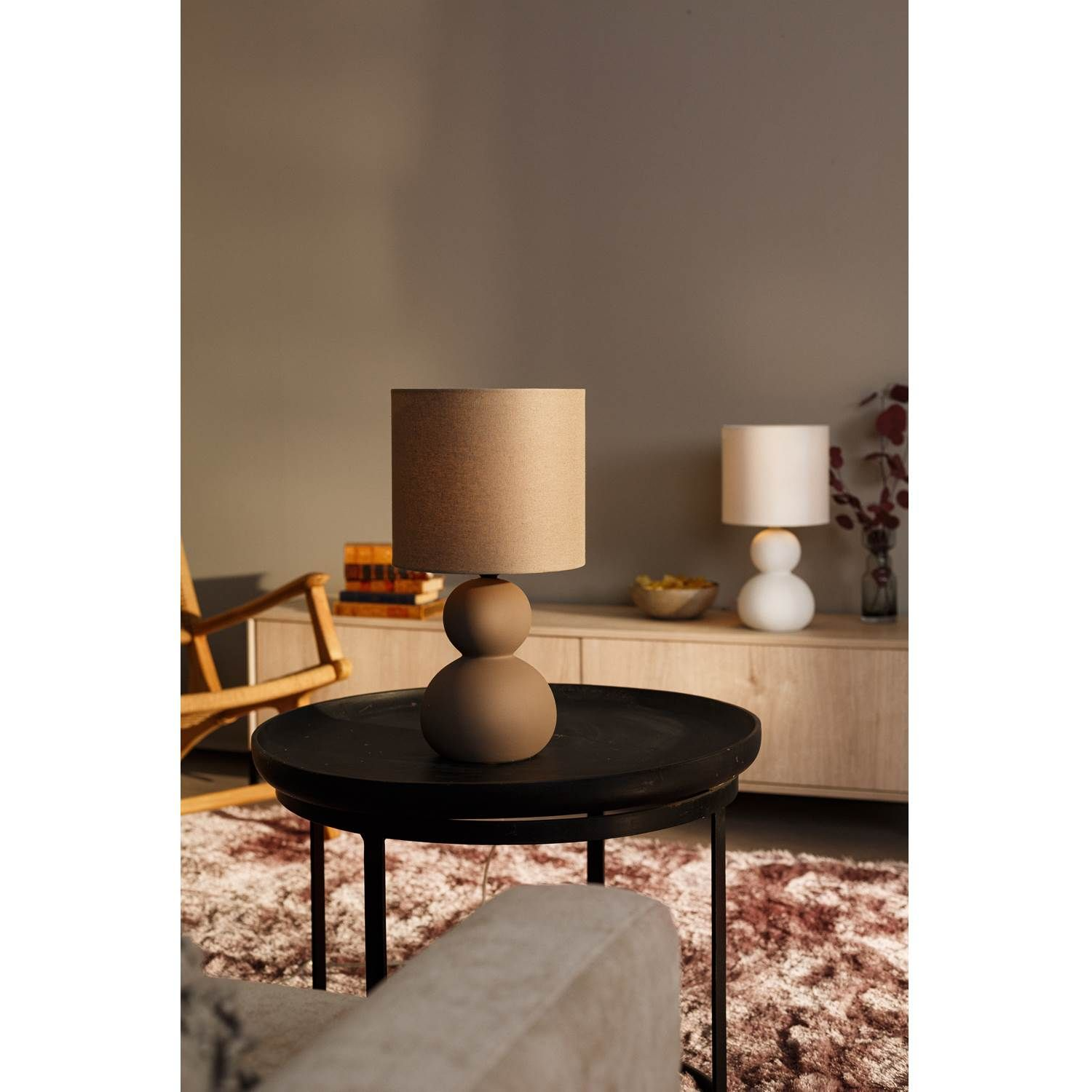 7041661275904 Aneta Kalamata brun - Bordlampe Lamper,Bordlamper,Bordlamper 2190005467 100055