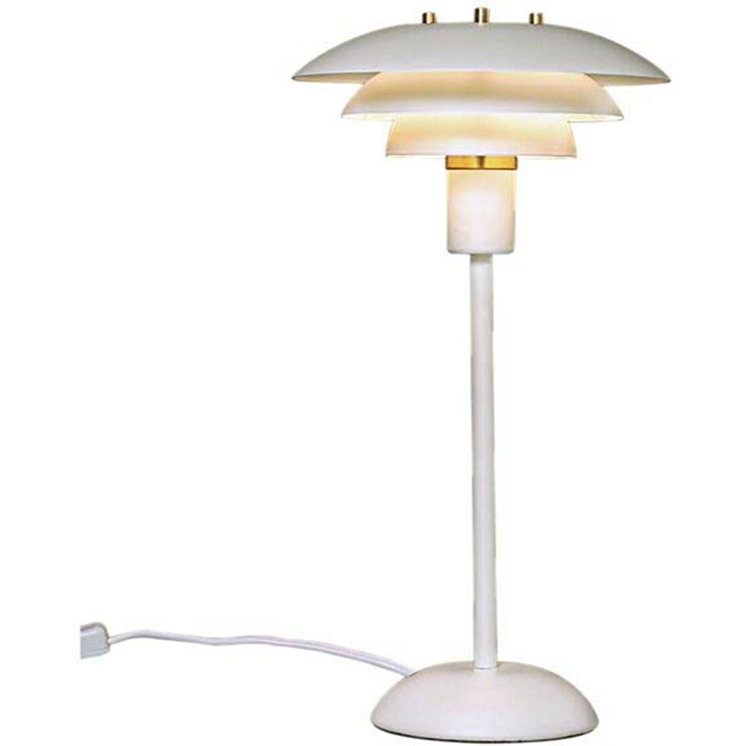 7041661277342 Aneta Epsilon hvid bordlampe Lamper,Bordlamper,Bordlamper 2190013366 Epsilon