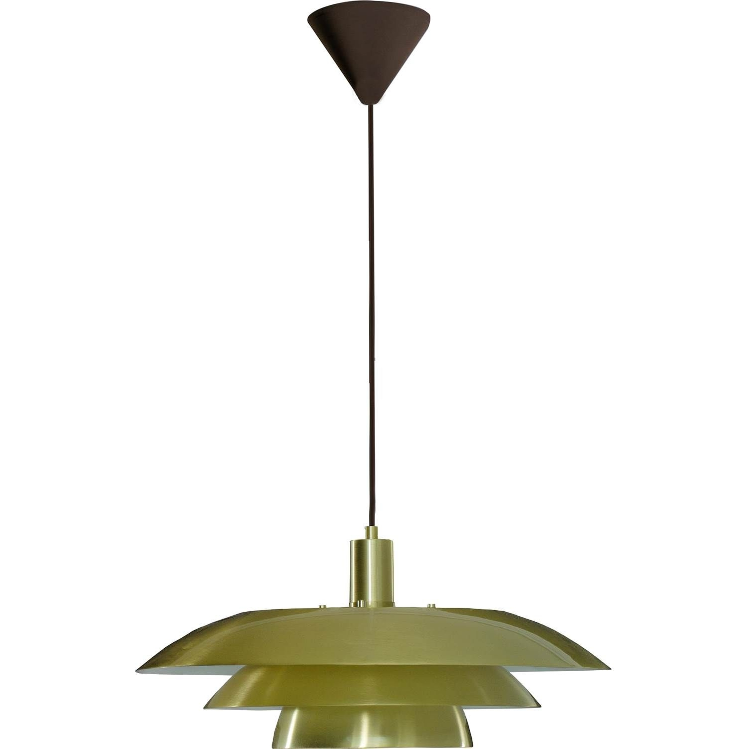 7041661284470 Aneta Epsilon Ø45 mat messing pendel Lamper,Pendler-/ Hængelamper,Pendler/Hængelamper 2190013357 Epsilon