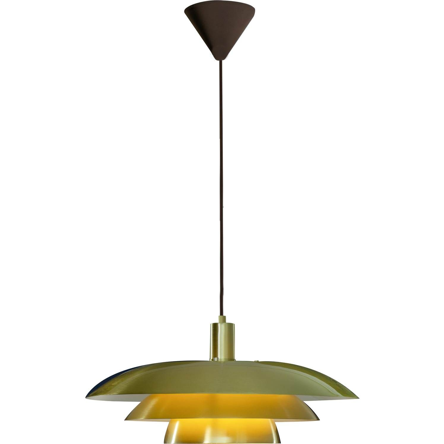 7041661284470 Aneta Epsilon Ø45 mat messing pendel Lamper,Pendler-/ Hængelamper,Pendler/Hængelamper 2190013357 Epsilon