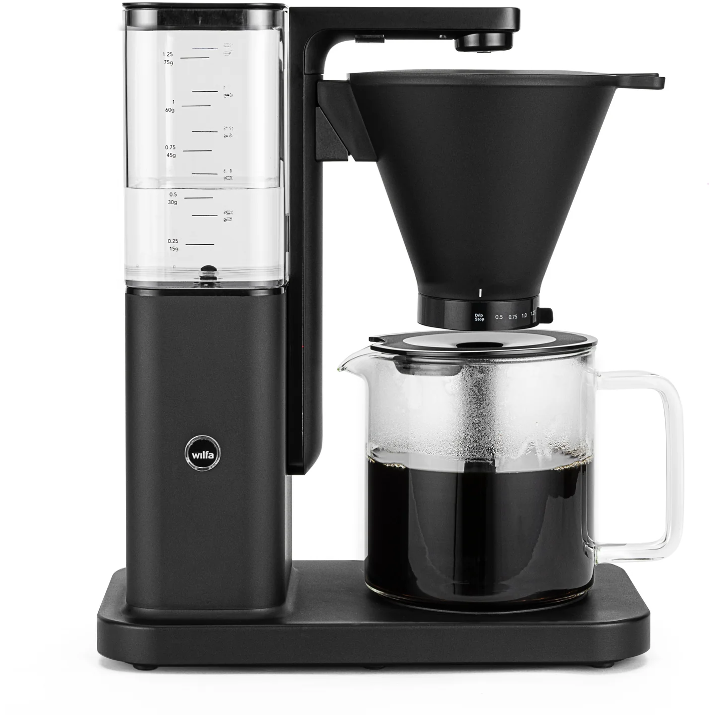 7044876022820 Wilfa CM10B-A125 Zense Alux kaffemaskine, sort Husholdning,Kaffe,Kaffemaskiner 19300001320 CM10B-A125