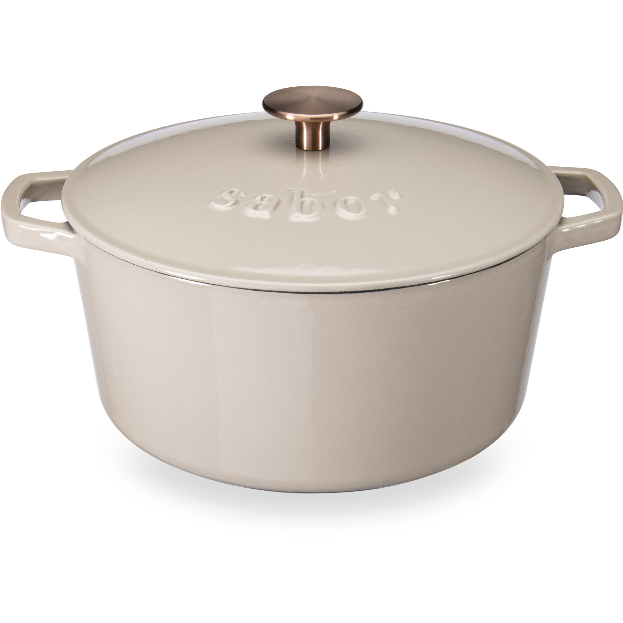 7070549178440 Sabor Ø24, grå - Støbejernsgryde Husholdning,Køkkenudstyr,Gryder 2190002848