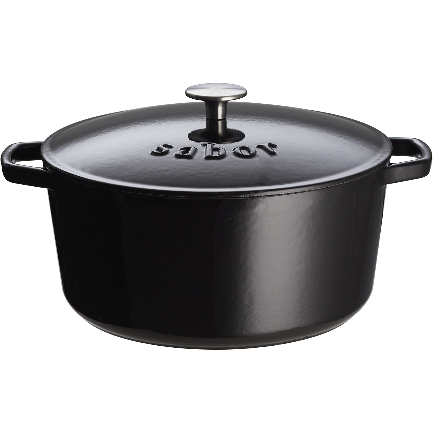 7070549262699 Sabor Ø24, sort - Støbejernsgryde Husholdning,Køkkenudstyr,Gryder 2190011832