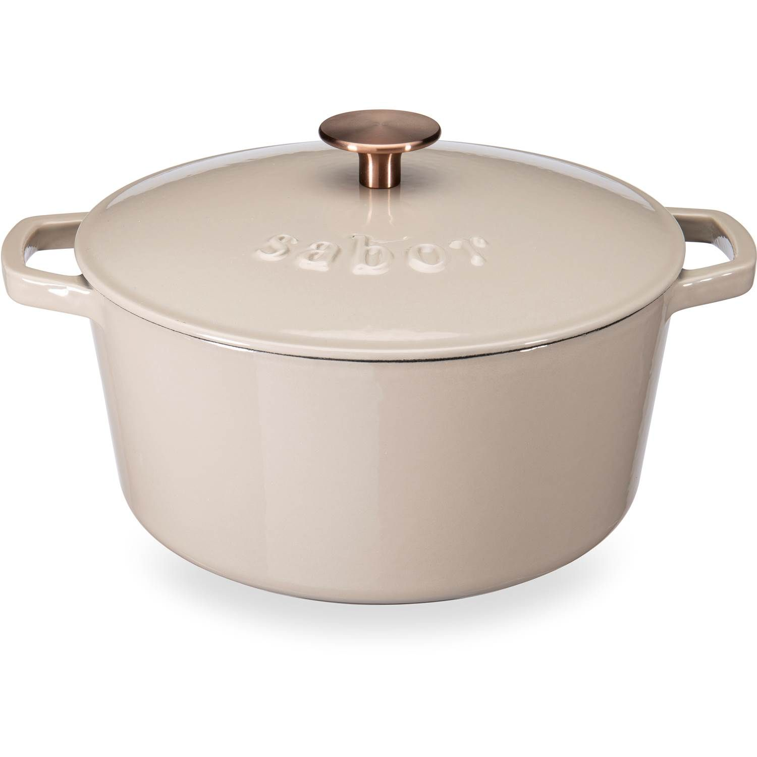 7070549266871 Sabor Ø24, varmgrå - Støbejernsgryde Husholdning,Køkkenudstyr,Gryder 2190011831