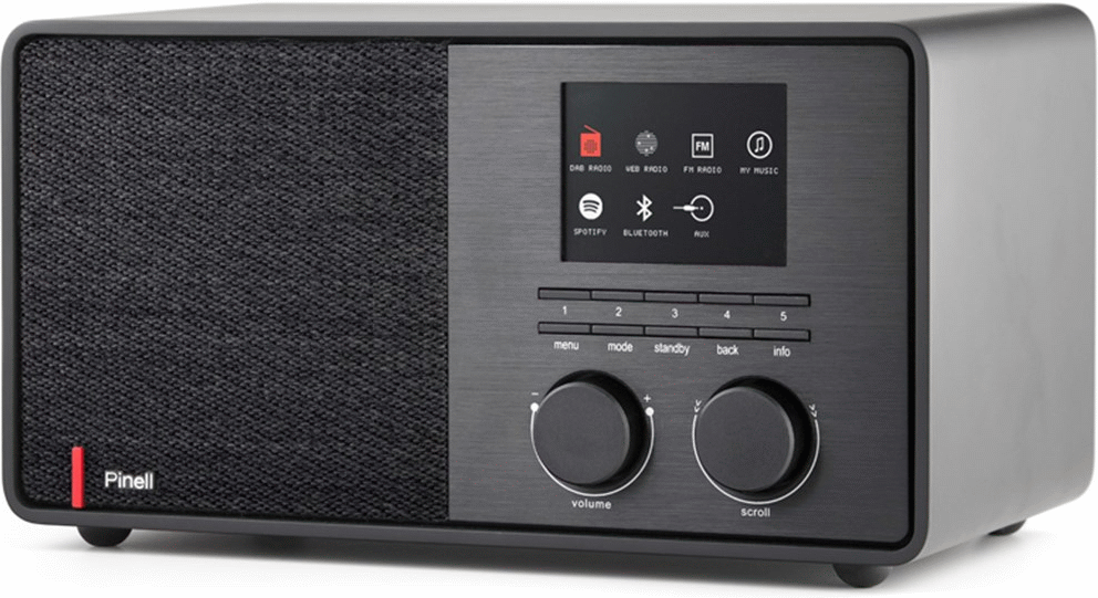 7090011022057 Pinell Supersound 301, sort - DAB Radio TV & HIFI,Lyd,DAB radioer 17300220570 102205